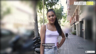 Apolonia spanyol ribanc seggét szétbaszva