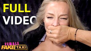 Házas pasi fake taxiban durván kefél