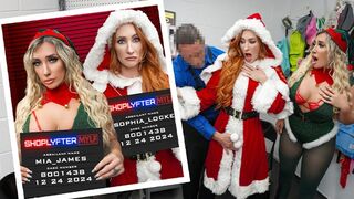Mrs. Claus és tündérsegédeinek dögös MILF-jei ellopják a szerelmet, és büntetésként vadul átrendezik a tolvajokat